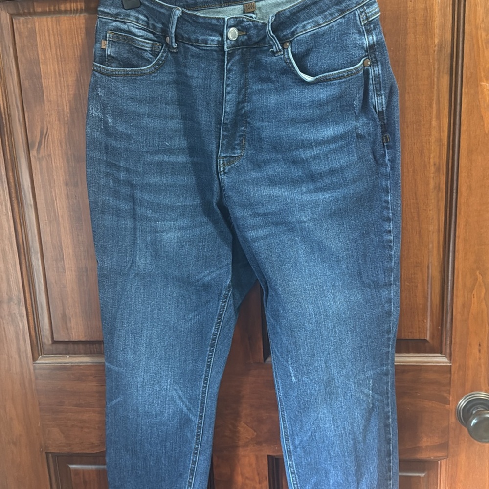 Judy Blue Women's Straight Leg Jeans - Dark Blue
